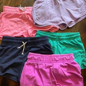 5 pairs of shorts, 10/12 and 11-12